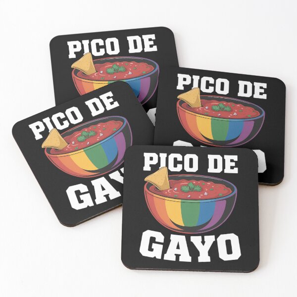 Item preview, Pico De Gayo Rainbow LGBT - Gay Pride Flag designed and sold by CruelShadesSt.