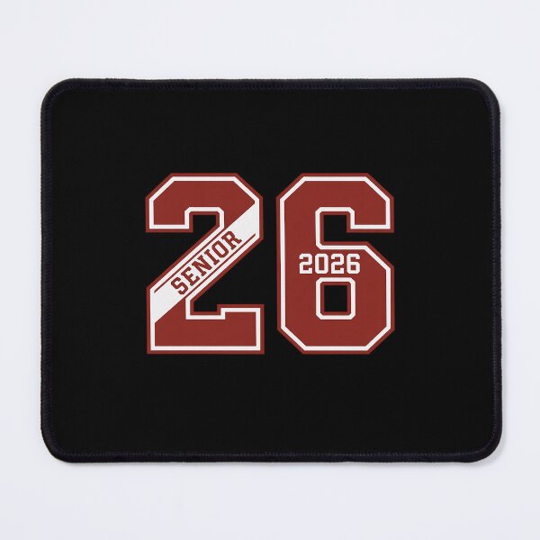 Item preview, CLASS OF 2026 - MAROON LETTERMAN STYLE SENIOR CLASS 26 designed and sold by catsdothingz.