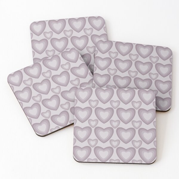 Item preview, Hearts with love gray palate designed and sold by Kaushlydraw.