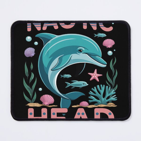 Item preview, NAGS HEAD NC DOLPHIN LOVER COLORFUL BEACH SOUVENIR designed and sold by FluoroWave.