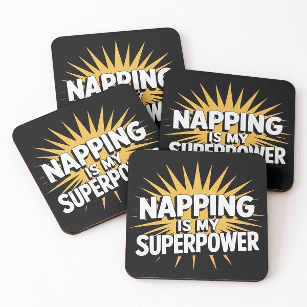 Item preview, Napping Is My Superpower Comic Burst designed and sold by FluoroWave.