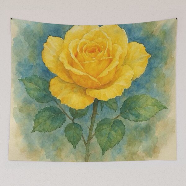 Item preview, A Yellow Rose designed and sold by TinCatOutPost.