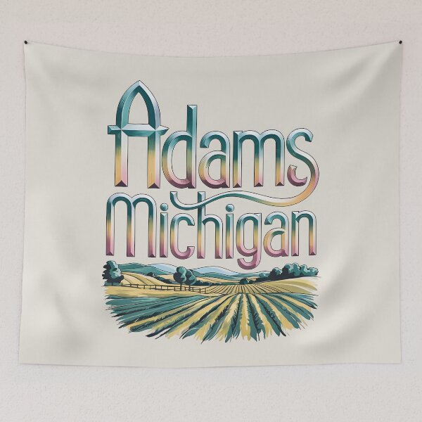Item preview, Adams, Michigan, Adams Mi, Adams Michigan designed and sold by MoMidoStore.