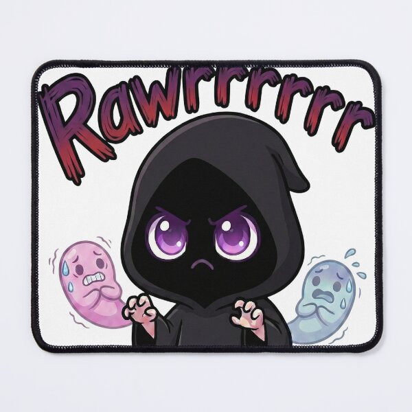 Item preview, Rawrrrrr! Cute Baby Necromancer Nix Trying To Be Scary (Tiny Terror) designed and sold by ColorTheoryLab.