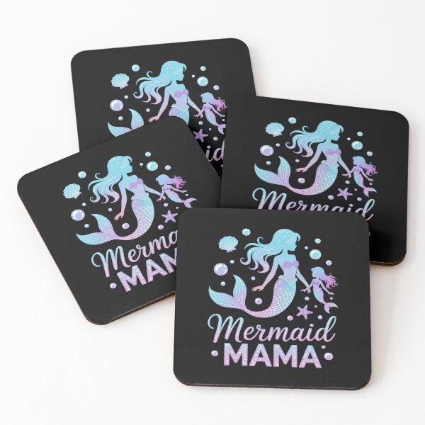 Item preview, Cute Mermaid Mama Mermaid Mom Mommy Happy Mothers Day Women  designed and sold by catsdothingz.