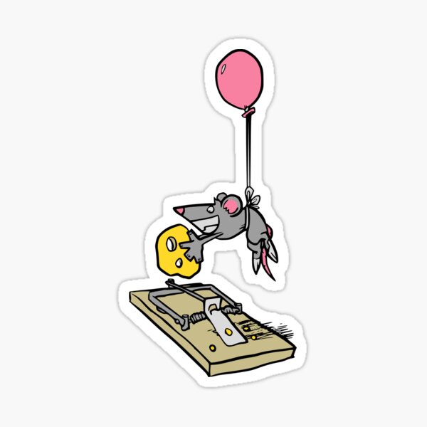 Smarty Mouse Sticker
