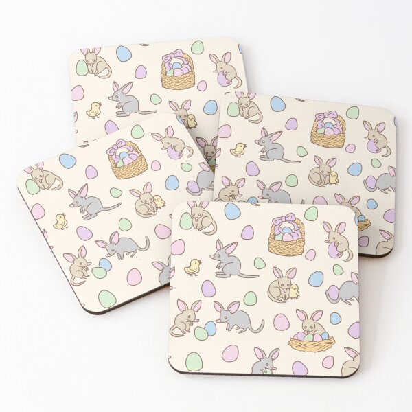 Item preview, Bilby and Easter eggs (Cream) designed and sold by HarunaMcDesigns.