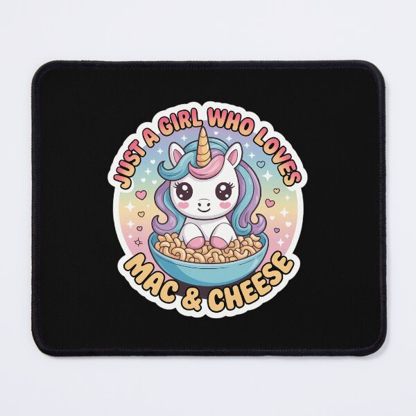 Item preview, Unicorn Mac and Cheese Rainbow Kawaii Foodie Girl Pasta designed and sold by IdunayaStore.