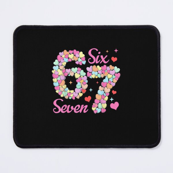 Item preview, Funny 67 Valentine Six Seven Candy Heart 6 7 Meme Kids Girl designed and sold by MatherFisher.