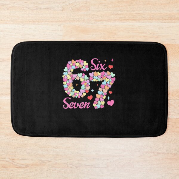 Item preview, Funny 67 Valentine Six Seven Candy Heart 6 7 Meme Kids Girl designed and sold by MatherFisher.