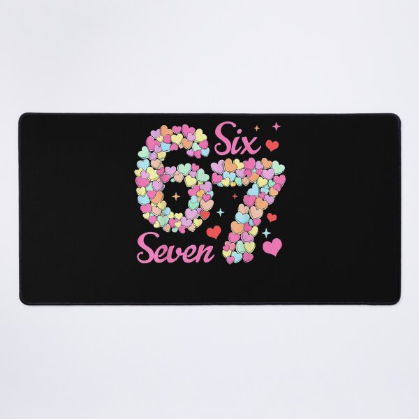 Item preview, Funny 67 Valentine Six Seven Candy Heart 6 7 Meme Kids Girl designed and sold by MatherFisher.