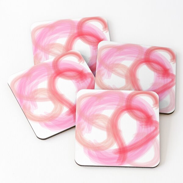 Item preview, Interwoven Motion Loops in Crimson and Violet  For Valentine day designed and sold by 99yindeeShop.