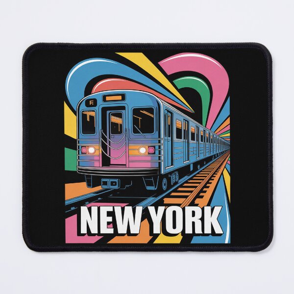 Item preview, New York City Transit Bold Urban Train-Inspired designed and sold by Voidbinder.