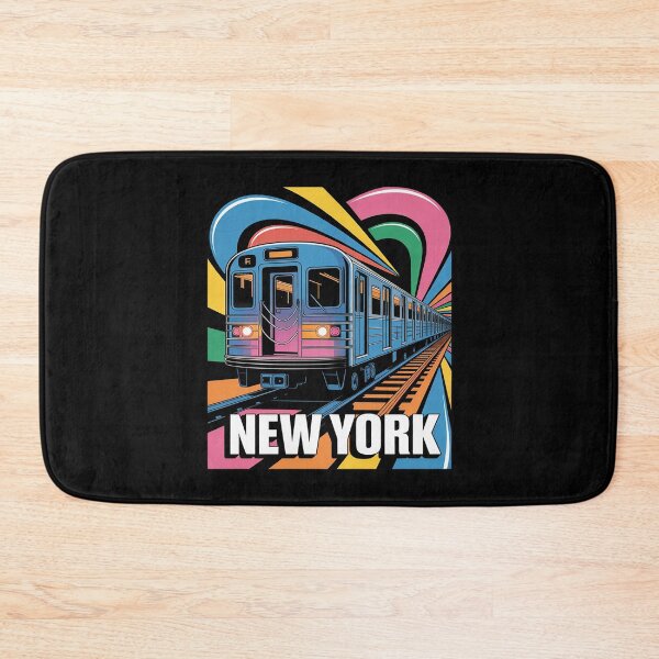 Item preview, New York City Transit Bold Urban Train-Inspired designed and sold by Voidbinder.