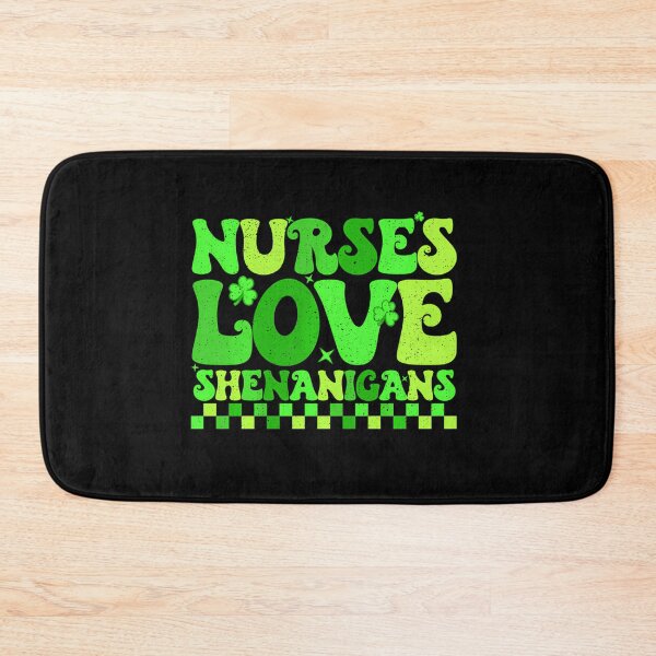 Item preview,  Nurses Love Shenanigans Retro St Patricks Day Nursing  designed and sold by KonopikaaArt.