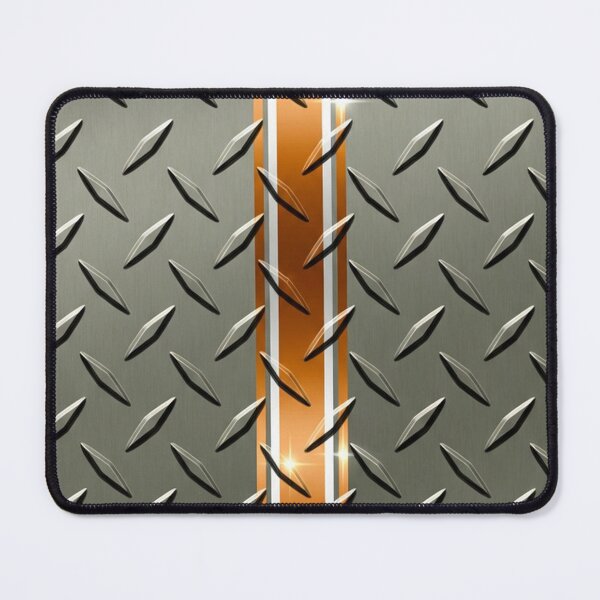 Item preview, Forged Tread: 4-Way Industrial Steel PHONE CASE (MILITARY GREEN - ORANGE WHITE RACING) designed and sold by CleverCulture.