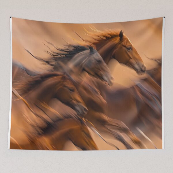 Item preview, Seamless Repeating Horse Pattern (image size 7840x11680) designed and sold by Digital-Davinci.