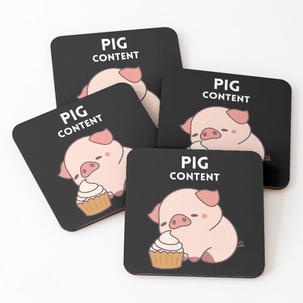 Item preview, Pig Zodiac: Content & Happy Personality, Asian Zodiac Cute Pig designed and sold by CHANCHANAI.