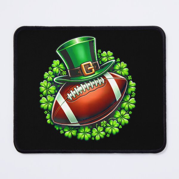 Item preview, St Patricks Day Football Clover Sport Men Women designed and sold by KonopikaaArt.