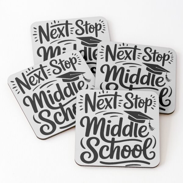 Item preview, Next Stop Middle School Elementary Graduation Funny designed and sold by Voidbinder.