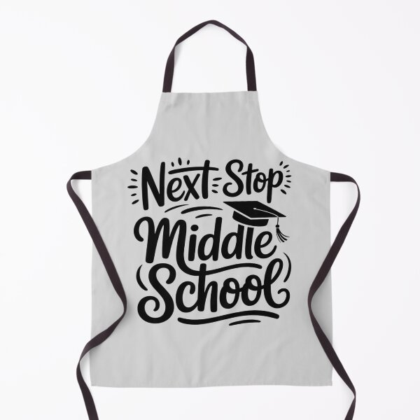 Item preview, Next Stop Middle School Elementary Graduation Funny designed and sold by Voidbinder.