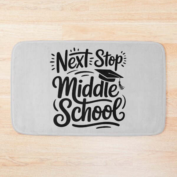 Item preview, Next Stop Middle School Elementary Graduation Funny designed and sold by Voidbinder.