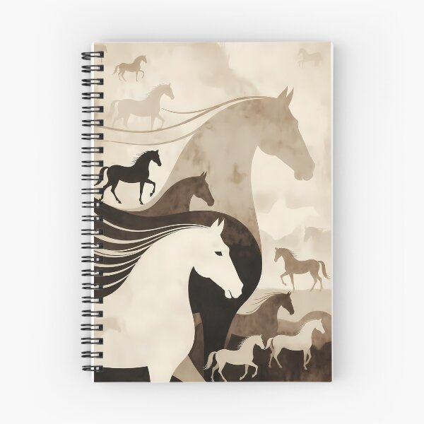 Item preview, Seamless Repeating Horse Pattern (image size 7840x11680) designed and sold by Digital-Davinci.