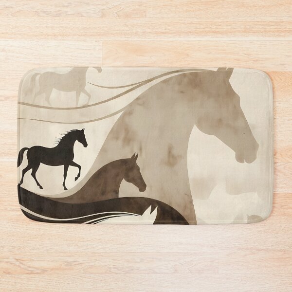 Item preview, Seamless Repeating Horse Pattern (image size 7840x11680) designed and sold by Digital-Davinci.