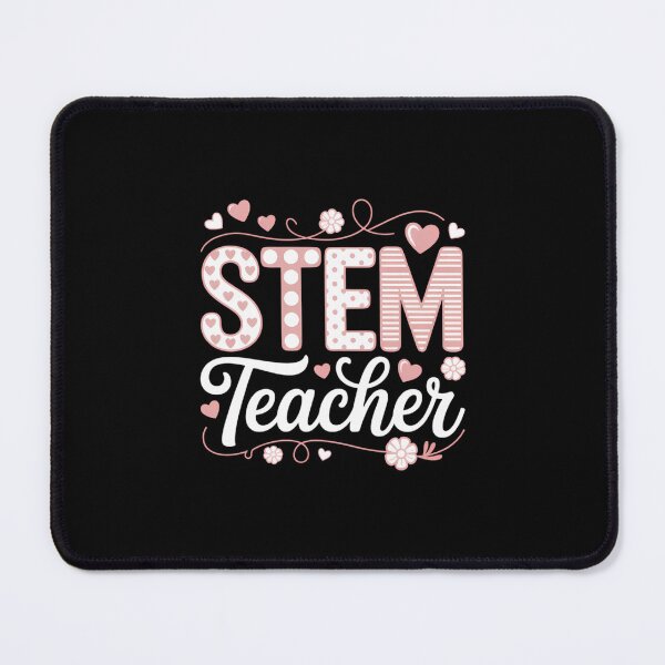Item preview, Valentines STEM Teacher Cute Heart Science Technology Math designed and sold by EllenJast.