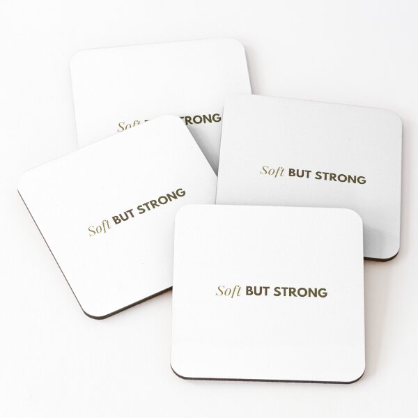 Item preview, Soft But Strong – Inspirational Women’s Quote T-Shirt designed and sold by QuietNessa.