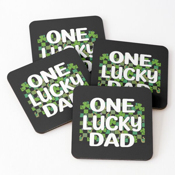 Item preview,  One Lucky Dad Funny St Patricks Day Daddy Shamrock Men designed and sold by KonopikaaArt.