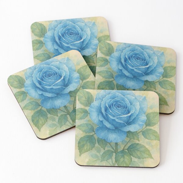 Item preview, Perfect Lovely Blue Rose designed and sold by TinCatOutPost.