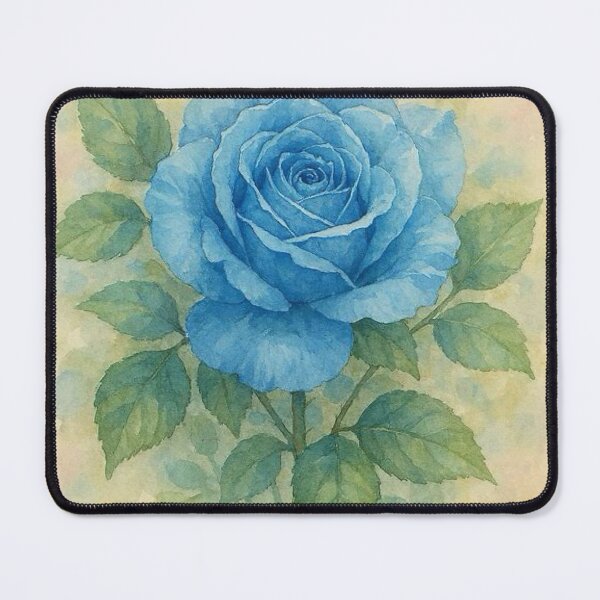 Item preview, Perfect Lovely Blue Rose designed and sold by TinCatOutPost.
