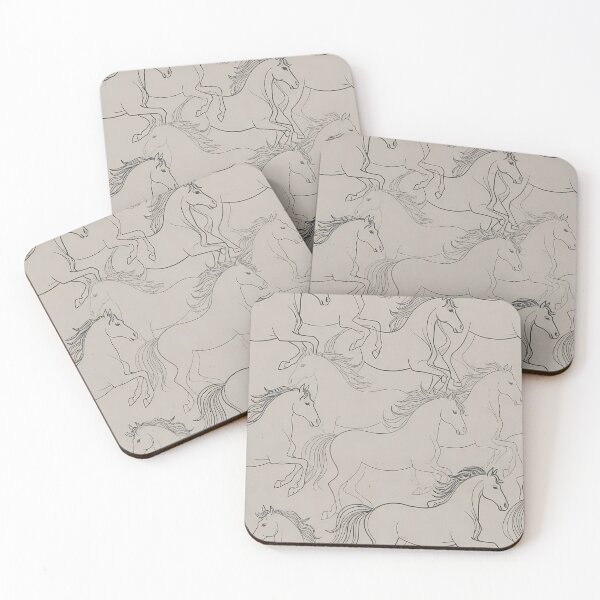 Item preview, Seamless Repeating Horse Pattern (image size 7840x11680) designed and sold by Digital-Davinci.