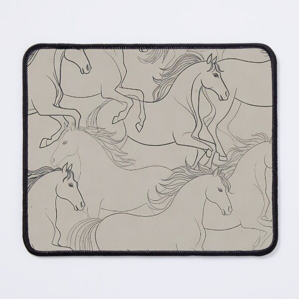 Item preview, Seamless Repeating Horse Pattern (image size 7840x11680) designed and sold by Digital-Davinci.