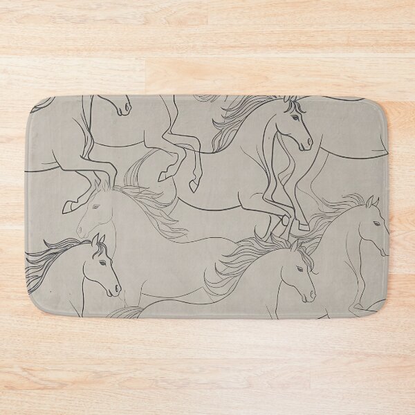Item preview, Seamless Repeating Horse Pattern (image size 7840x11680) designed and sold by Digital-Davinci.
