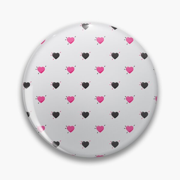 Item preview, Pink and Black Heart Design with Arrows – Cute and Bold Phone Case Pattern designed and sold by FestivityFinds.