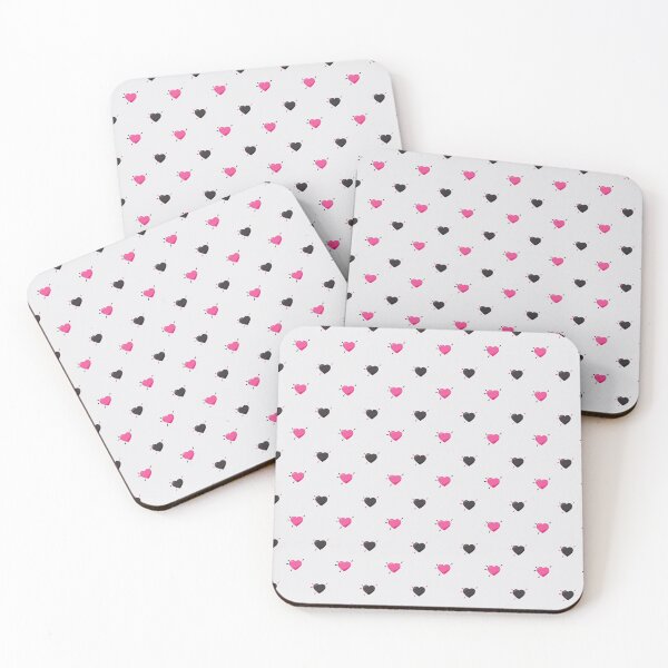 Item preview, Pink and Black Heart Design with Arrows – Cute and Bold Phone Case Pattern designed and sold by FestivityFinds.