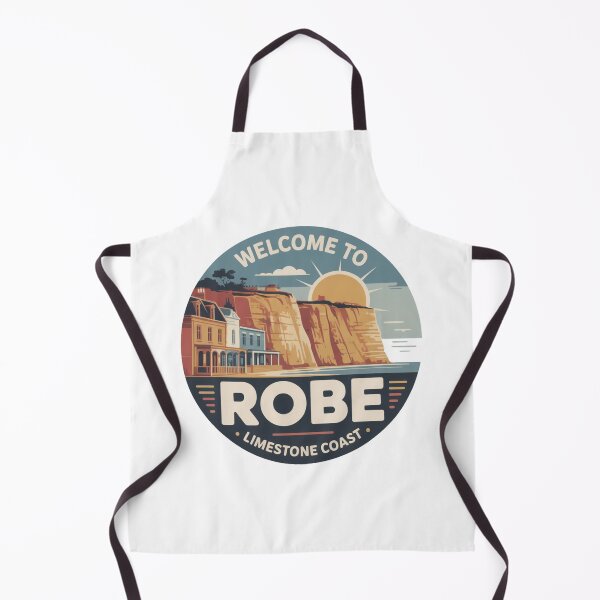 Item preview, Welcome to Robe - Limestone Coast Vintage Travel Sticker designed and sold by Random Designs.