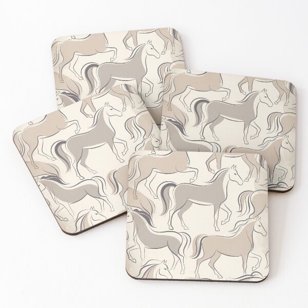 Item preview, Seamless Repeating Horse Pattern (image size 7840x11680) designed and sold by Digital-Davinci.