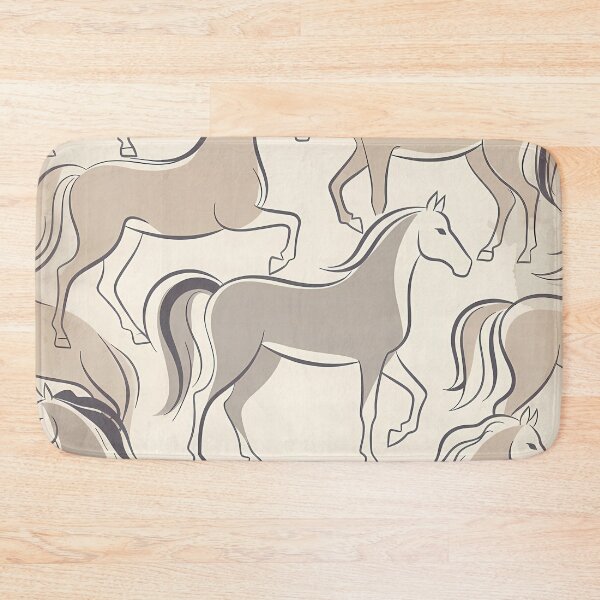 Item preview, Seamless Repeating Horse Pattern (image size 7840x11680) designed and sold by Digital-Davinci.