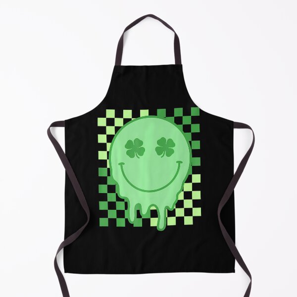 Item preview, Retro Groovy Shamrock Smile Face St Patricks Day designed and sold by KonopikaaArt.