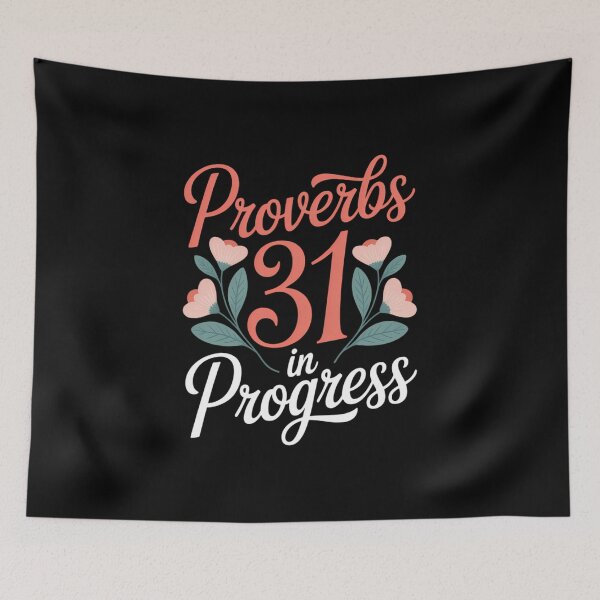 Item preview, Proverbs 31 In Progress Christian Mothers Day Mom Wife designed and sold by IdunayaStore.
