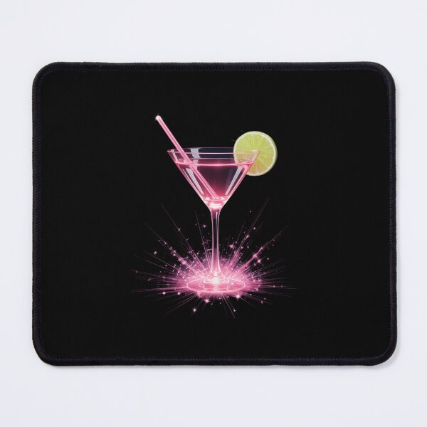 Item preview, Pink Martini with Lime Cocktail Party Drinking designed and sold by EllenJast.