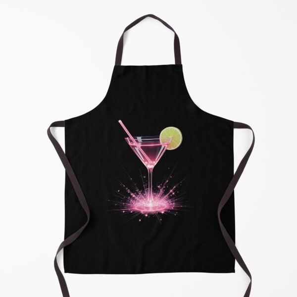 Item preview, Pink Martini with Lime Cocktail Party Drinking designed and sold by EllenJast.