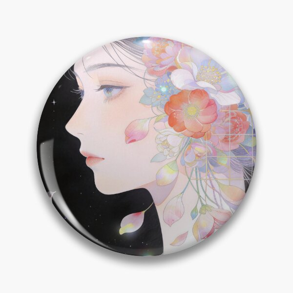 Item preview, The Flower Goddess AI Art 02 designed and sold by WinnieLiu-GenerativeArt.