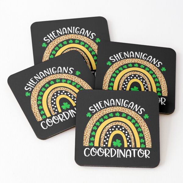 Item preview,  Shenanigans Squad St Patricks Day Rainbow Shamrock  designed and sold by KonopikaaArt.
