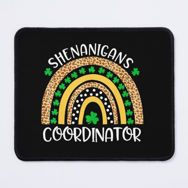 Item preview,  Shenanigans Squad St Patricks Day Rainbow Shamrock  designed and sold by KonopikaaArt.