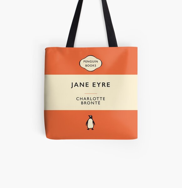Penguin Classics Jane Eyre All Over Print Tote Bag