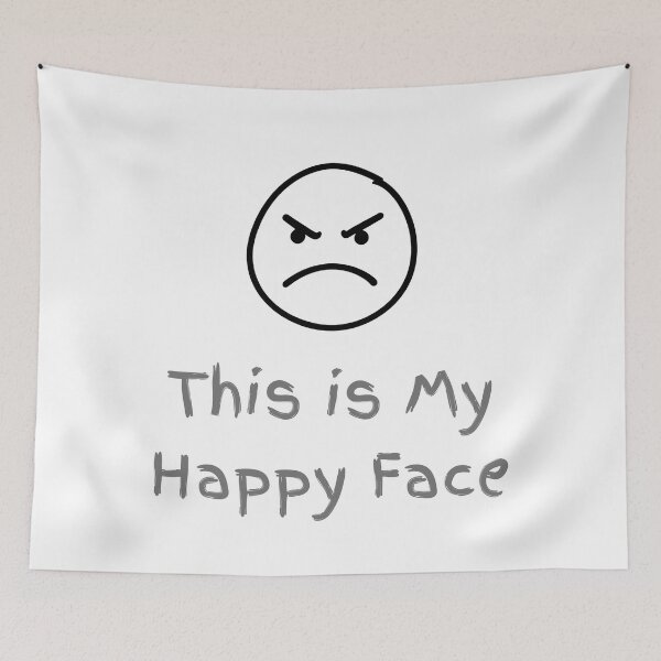 Item preview, Happy Face designed and sold by HELLO TIGER.